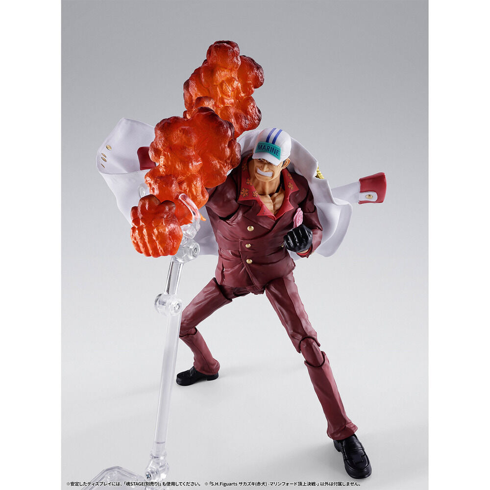 SH Figuarts Sakazuki Akainu Marineford One Piece Figure 20cm