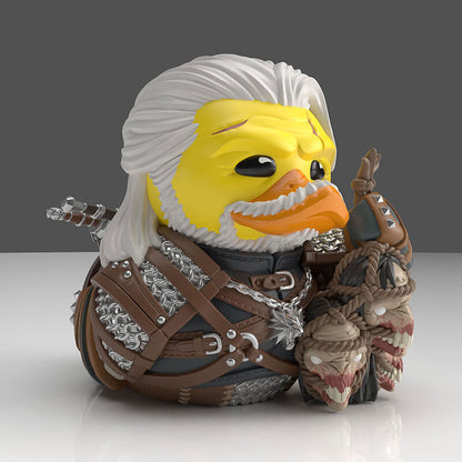 Geralt of Rivia The Witcher Rubber Duck Figure 9cm