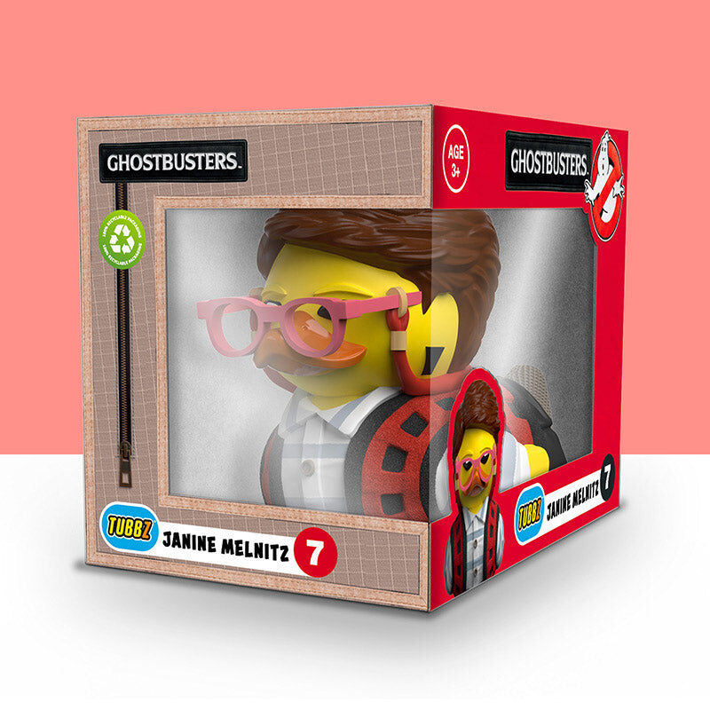 Janine Melnitz Ghostbusters Rubber Duck Figure 9cm