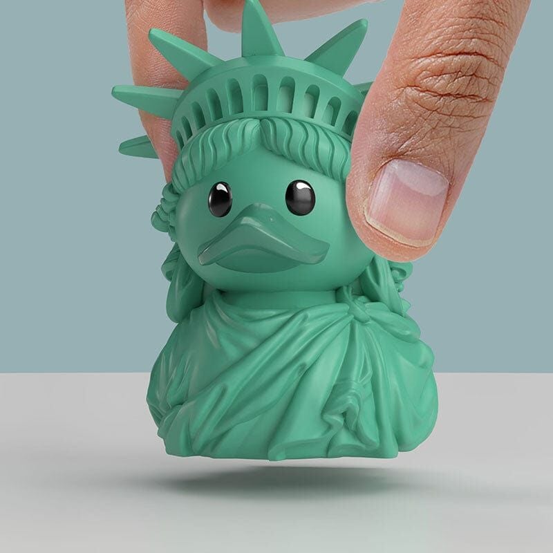 Rubber Duck Figure USA 5cm