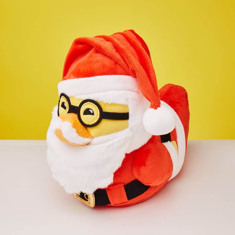 Santa Claus Rubber Duck Plush Toy 23cm
