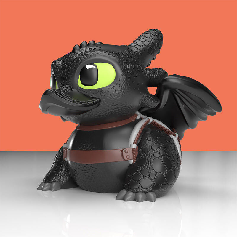 Toothless Rubber Duck Figure from How to Train Your Dragon, 23cm