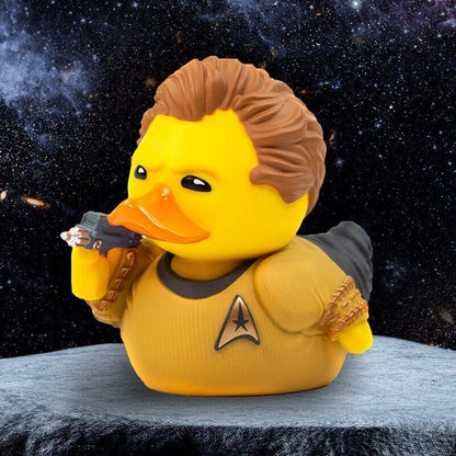 James T Kirk Star Trek Rubber Duck Figure 9cm