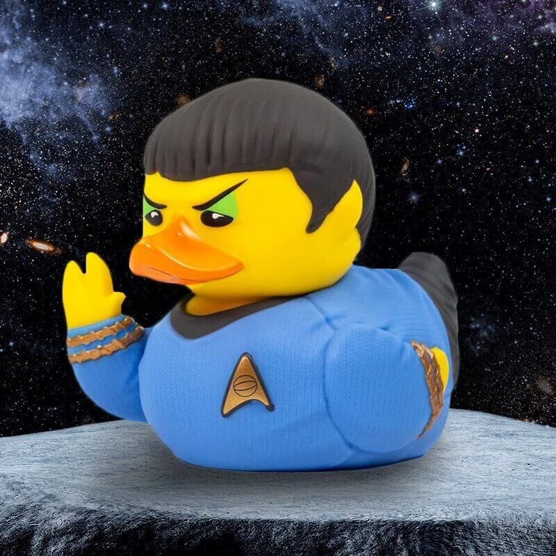 Spock Star Trek Rubber Duck Figure 9cm