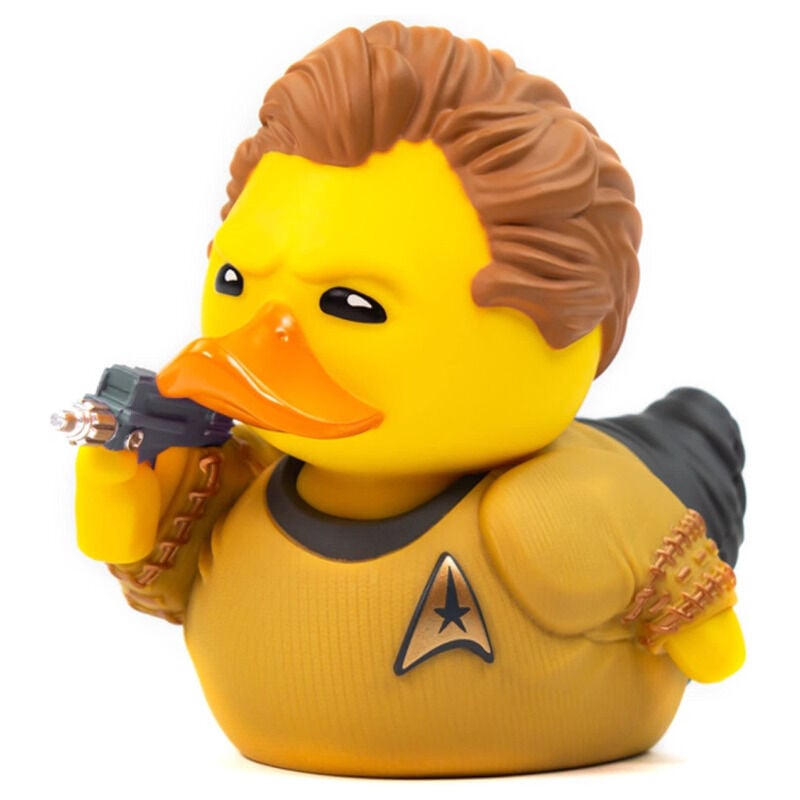 James T Kirk Star Trek Rubber Duck Figure 9cm