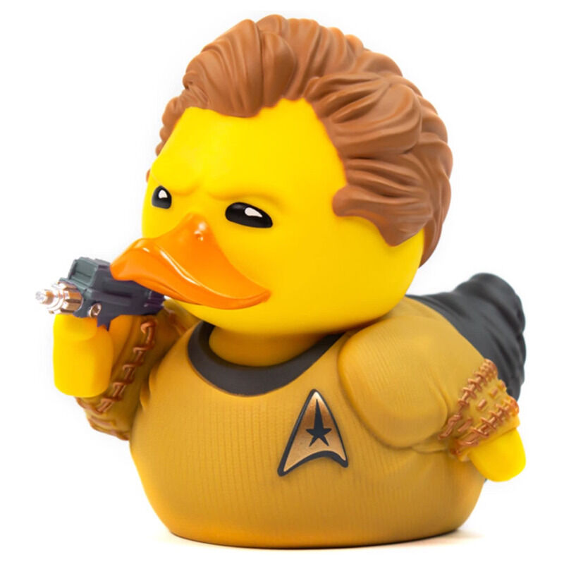 James T Kirk Star Trek Rubber Duck Figure 9cm