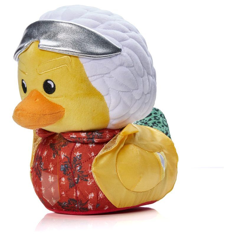 Doc Brown Rubber Duck Plush Toy from Back to the Future, 23cm