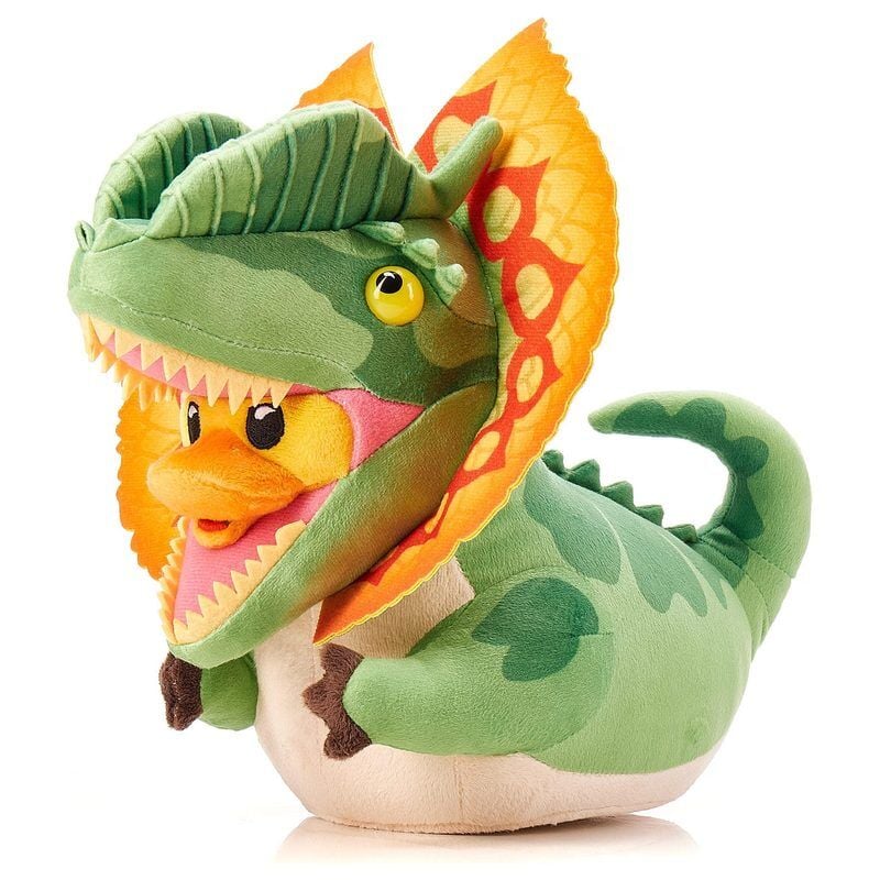 Jurassic Park Dilophosaurus Rubber Duck Plush Toy 23cm