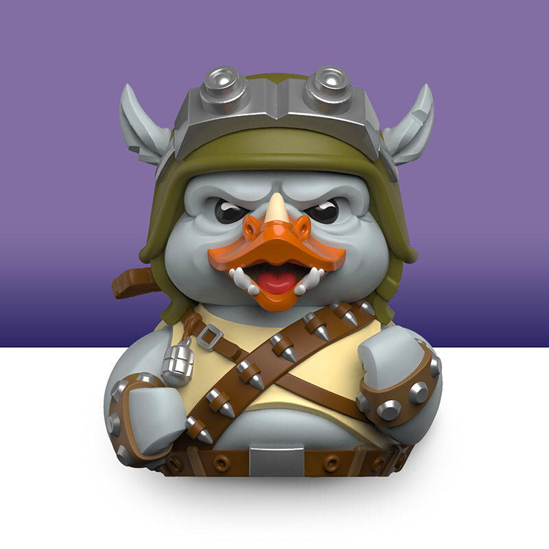 Rocksteady Rubber Duck Figure from Teenage Mutant Ninja Turtles, 9cm