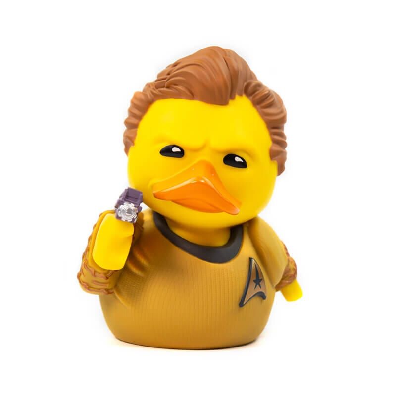 James T Kirk Star Trek Rubber Duck Figure 9cm
