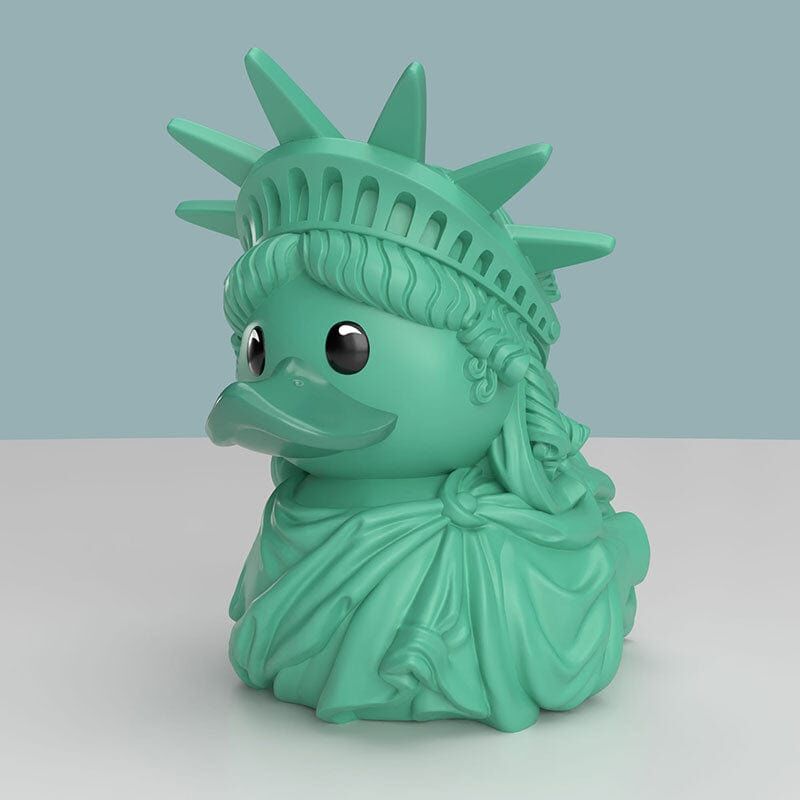 Rubber Duck Figure USA 5cm