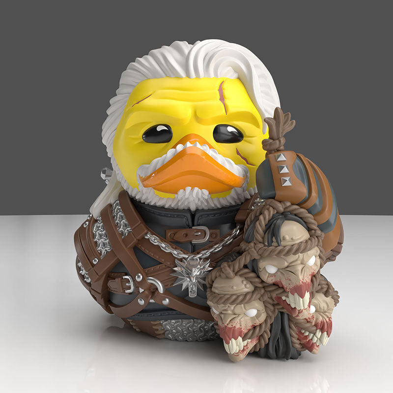 Geralt of Rivia The Witcher Rubber Duck Figure 9cm