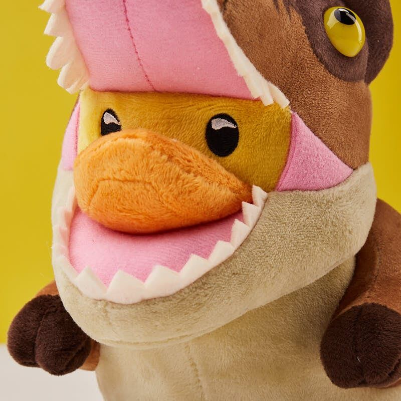 Jurassic Park T-Rex Rubber Duck Plush Toy 23cm