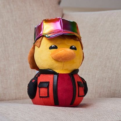 Marty McFly Back to the Future Rubber Duck Plush Toy 23cm
