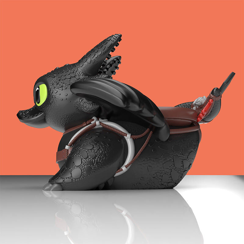 Toothless Rubber Duck Figure from How to Train Your Dragon, 23cm
