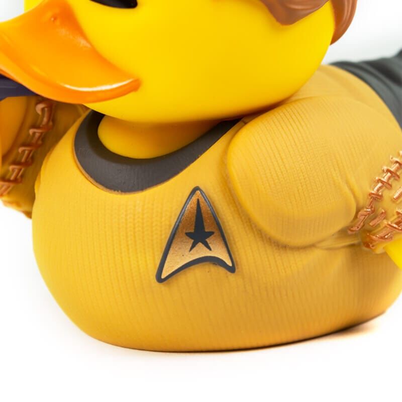 James T Kirk Star Trek Rubber Duck Figure 9cm