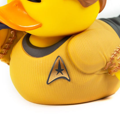 James T Kirk Star Trek Rubber Duck Figure 9cm