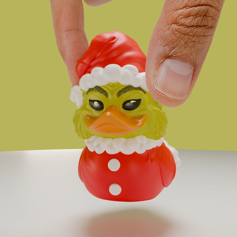 Rubber Duck Figure Santa Outfit The Grinch 5cm