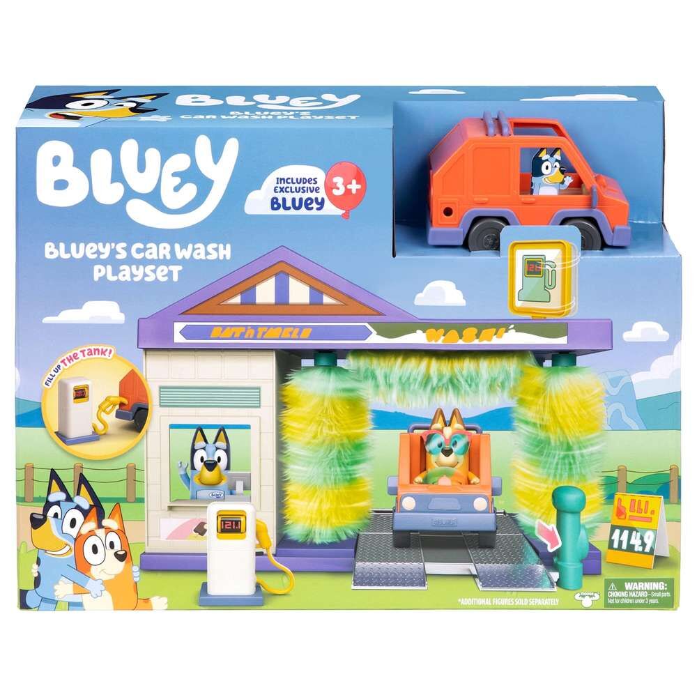 Bluey Car Wash Tunnel