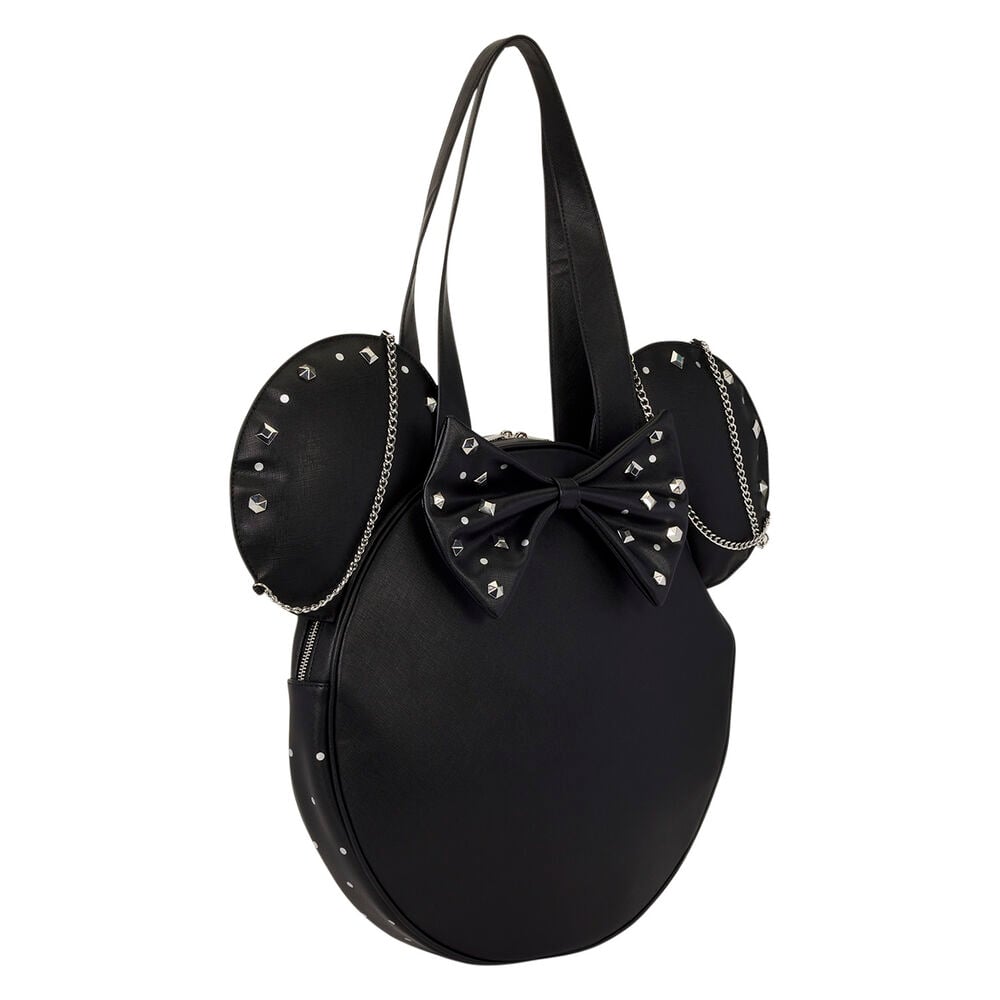 Studs & Chains Minnie Disney Loungefly tote bag