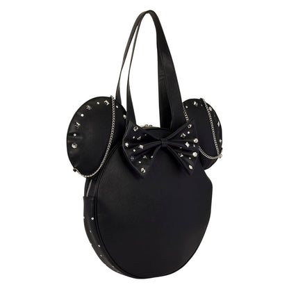 Studs & Chains Minnie Disney Loungefly tote bag