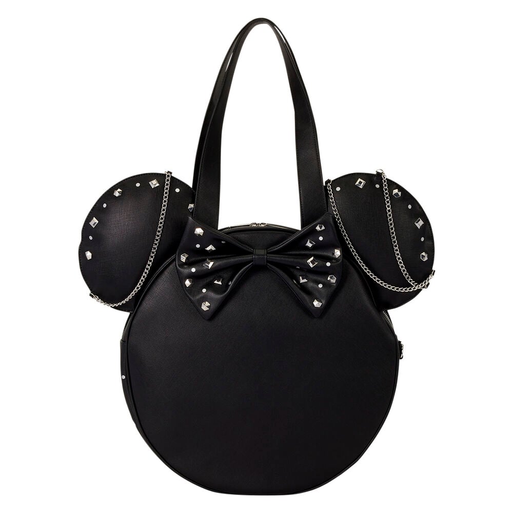 Studs & Chains Minnie Disney Loungefly tote bag