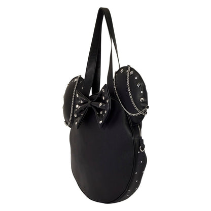 Studs & Chains Minnie Disney Loungefly tote bag