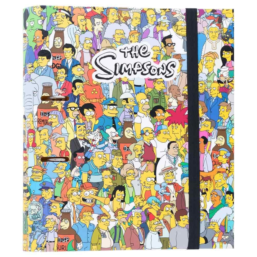 The Simpsons 2-ring binder