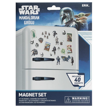 Mandalorian and Grogu Star Wars Die-Cut Magnet Set
