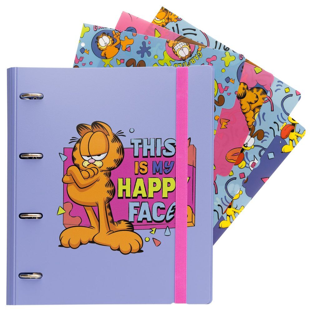 Garfield 4-ring binder