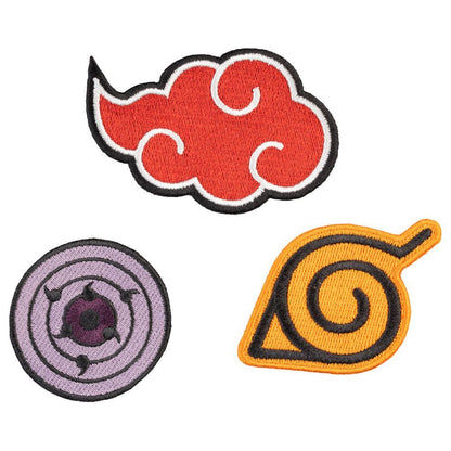 Set of 3 Naruto Shippuden patches