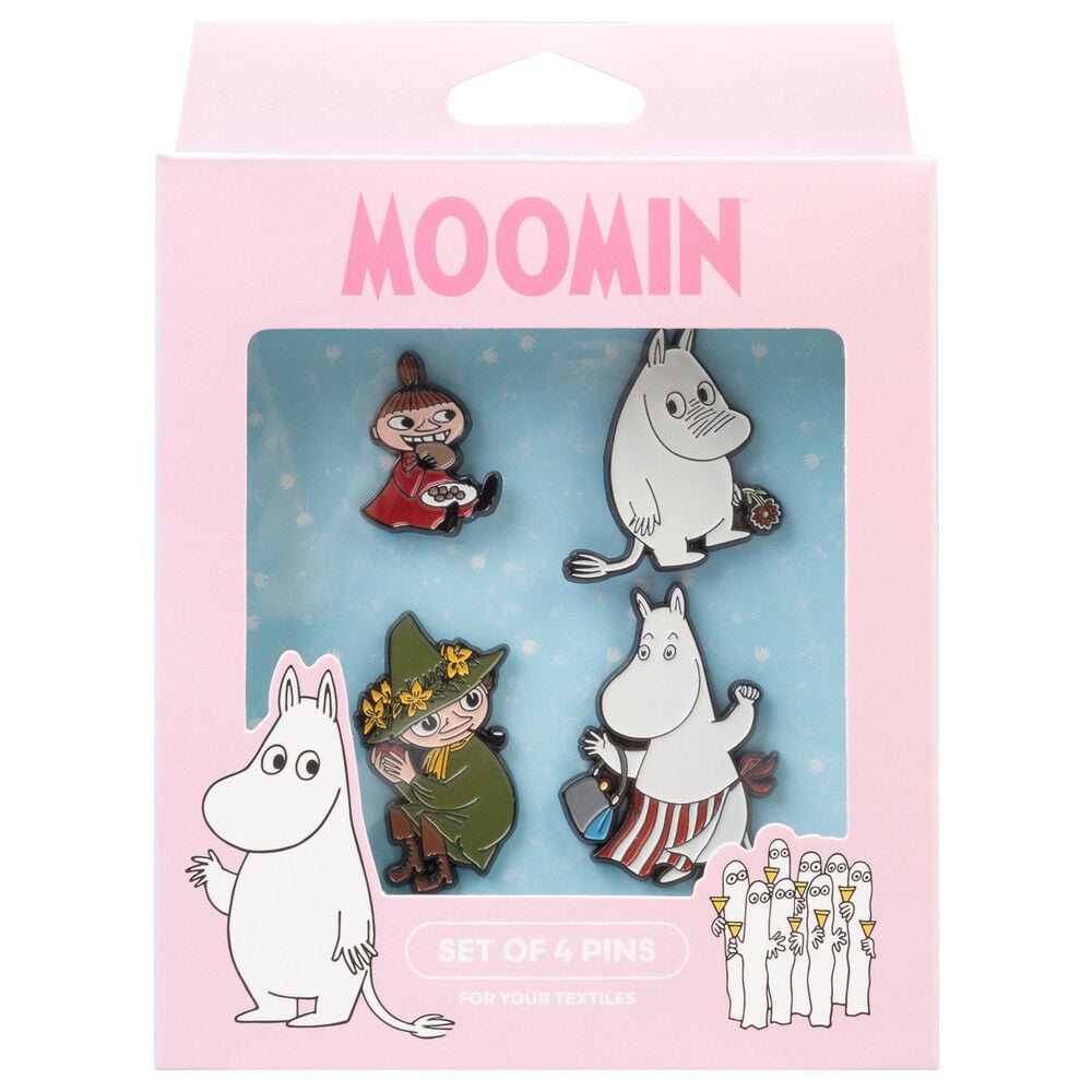 Set of 4 Moomin pins