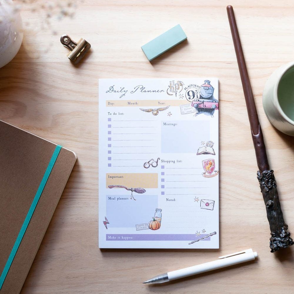 Harry Potter A5 Daily Planner Pad