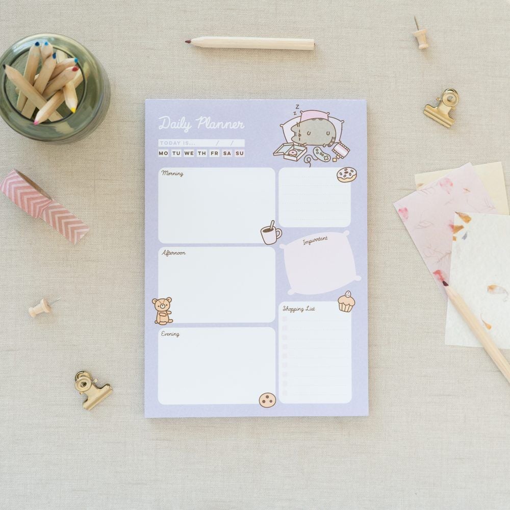 Pusheen Moments A5 Daily Planner Pad