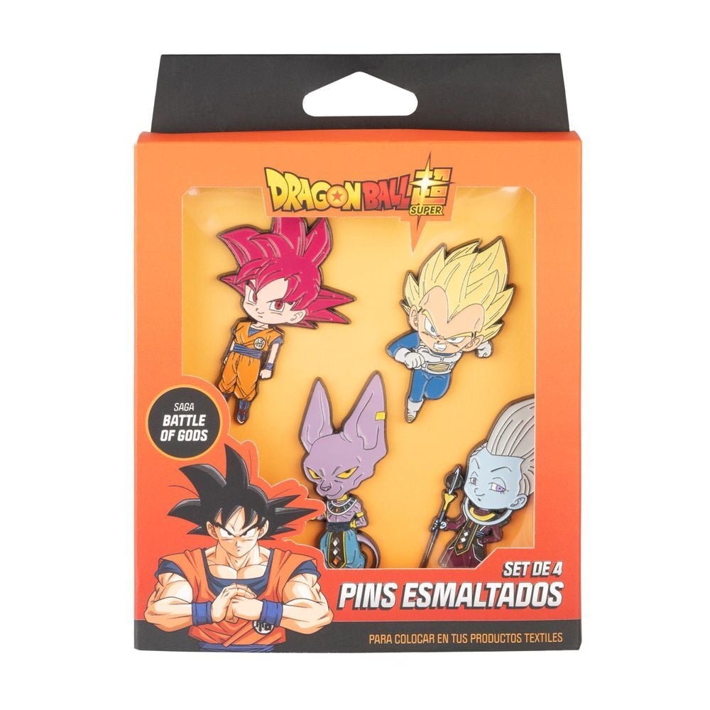 Blister 4 pins Dragon Ball Super