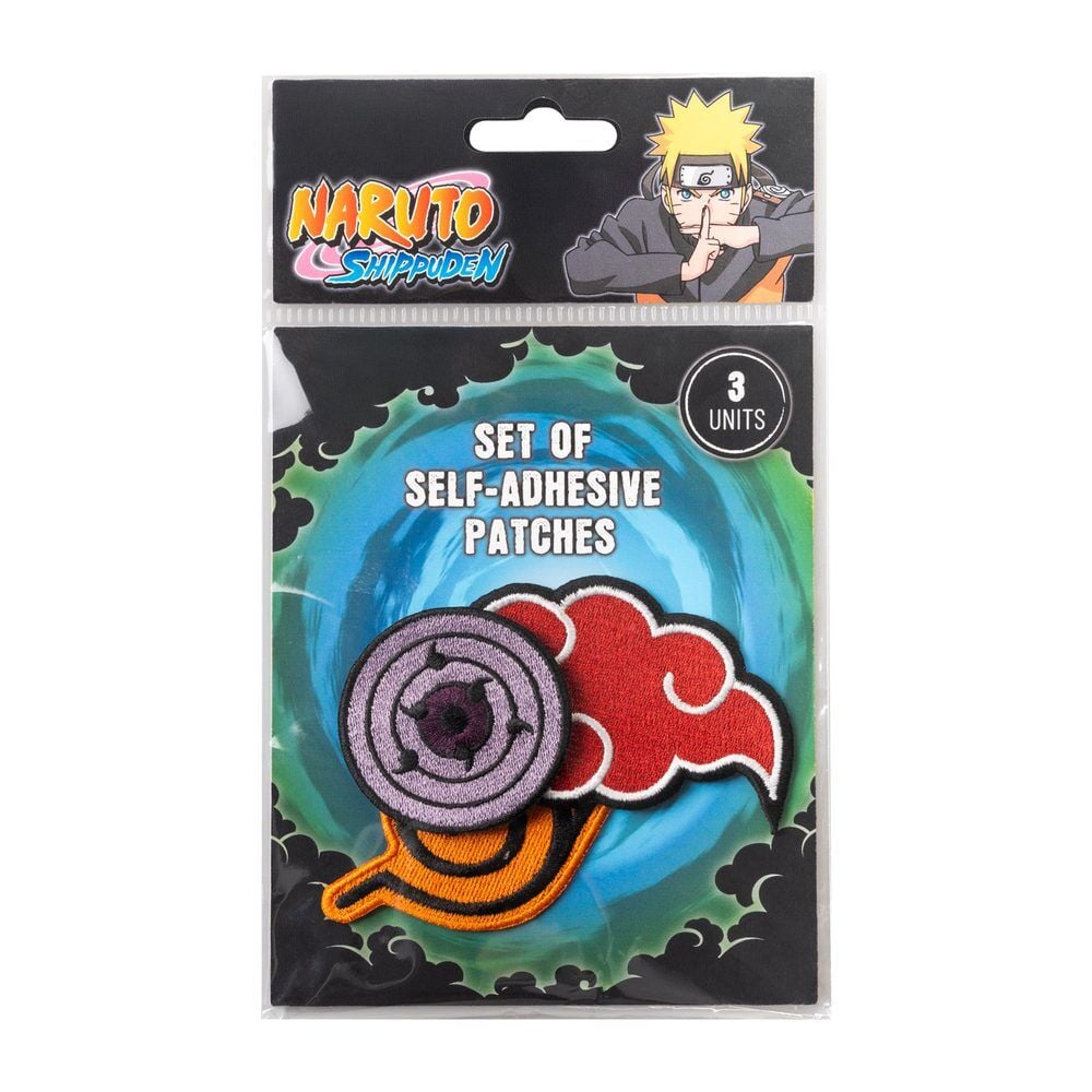 Set of 3 Naruto Shippuden patches