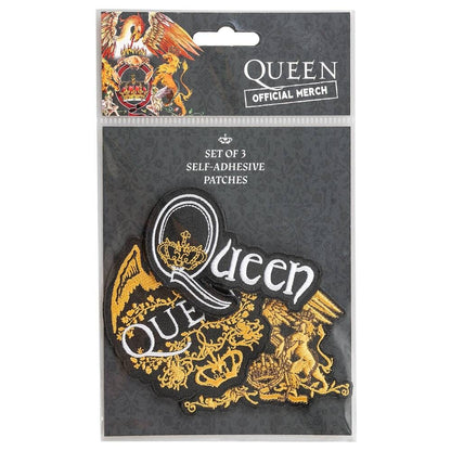 Set of 3 Queens patches
