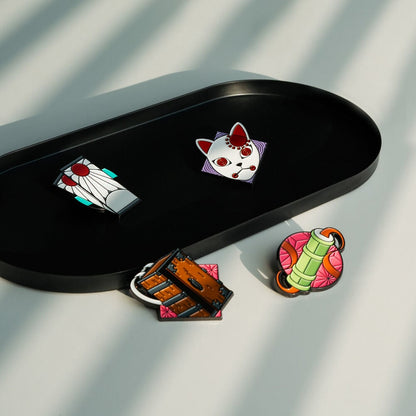 Blister 4 pins Demon Slayer Kimetsu no Yaiba