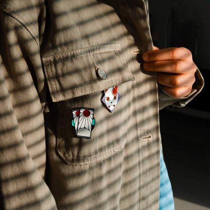 Blister 4 pins Demon Slayer Kimetsu no Yaiba