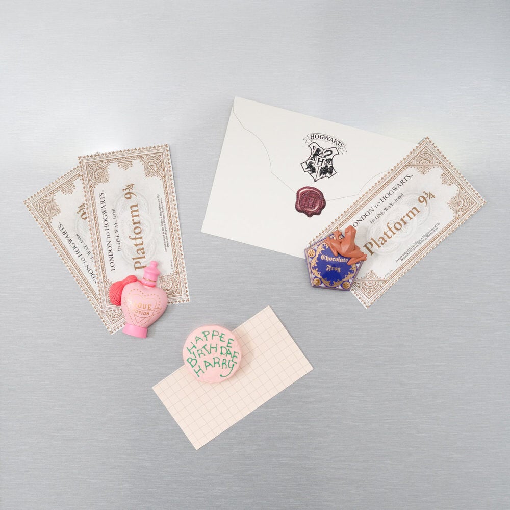 Blister pack of 3 Harry Potter magnets