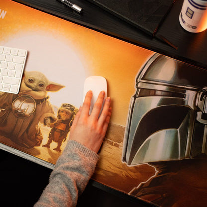 Grogu Mandalorian Star Wars Gaming Mousepad