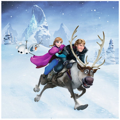 Frozen Disney 3 in 1 Puzzle 49pcs