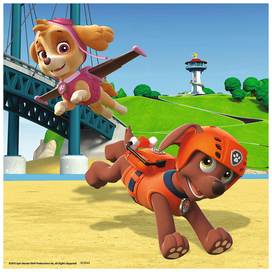 Paw Patrol Puzzles 3x49pcs