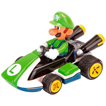 Lot de 3 voitures Mario Kart 8 à tirer (Mario Luigi et Yoshi)
