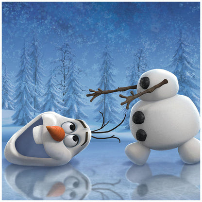 Frozen Disney 3 in 1 Puzzle 49pcs