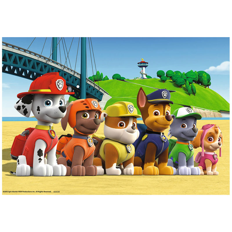 Puzzle Psi Patrol Psi Patrol Plaża 2x24 elementy