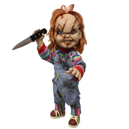 Action figure parlante di Chucky la bambola assassina 38 cm