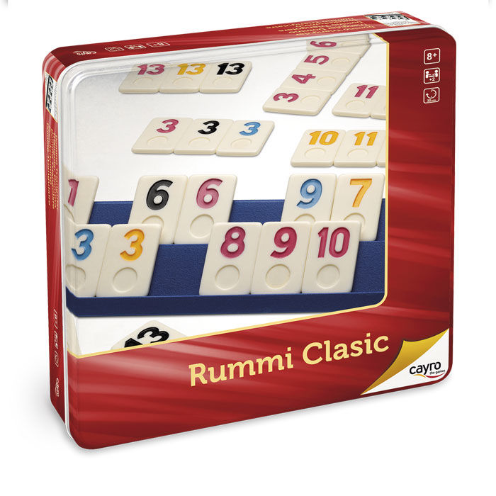 Caja metálica Rummiclasic