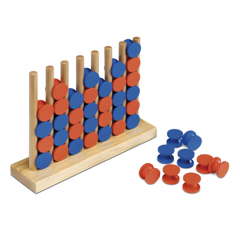 Wooden game "Guess 4"