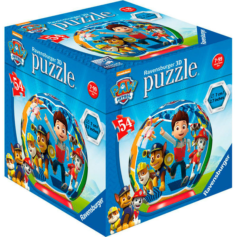 Paw Patrol 3D Puzzle Sortiment 54 teilig